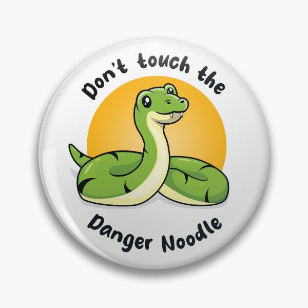 Item preview, Don't touch the danger noodle (on light colors) designed and sold by messy-nessie.