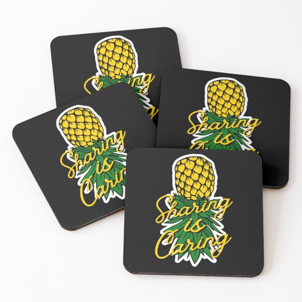 Item preview, Upside down pineapple swinger sticker designed and sold by Dunn Designs.