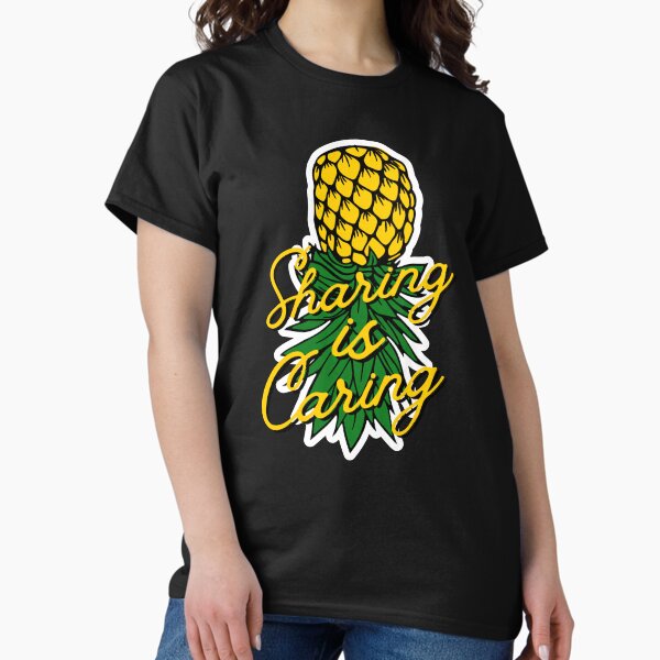 Item preview, Upside down pineapple swinger sticker designed and sold by Dunn Designs.
