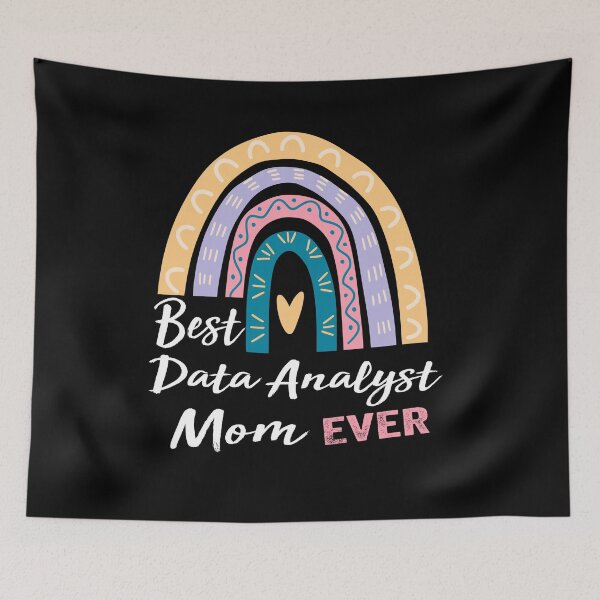 Item preview, Best Data Analyst Mom designed and sold by ZEDSOU ⭐⭐⭐⭐⭐.