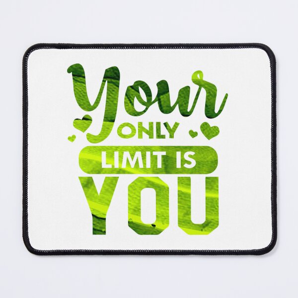 Item preview, You only limit borders is you energy designed and sold by Souushop.