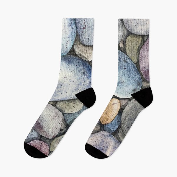 Item preview, Watercolorpainting Gravel designed and sold by minsillust.