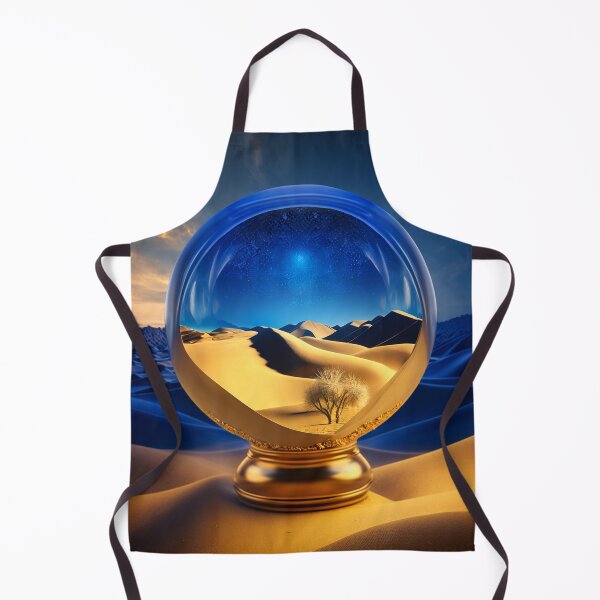 Item preview, Fantasy Landscape Art, Blue and Gold designed and sold by Fantasy Masterpiece.