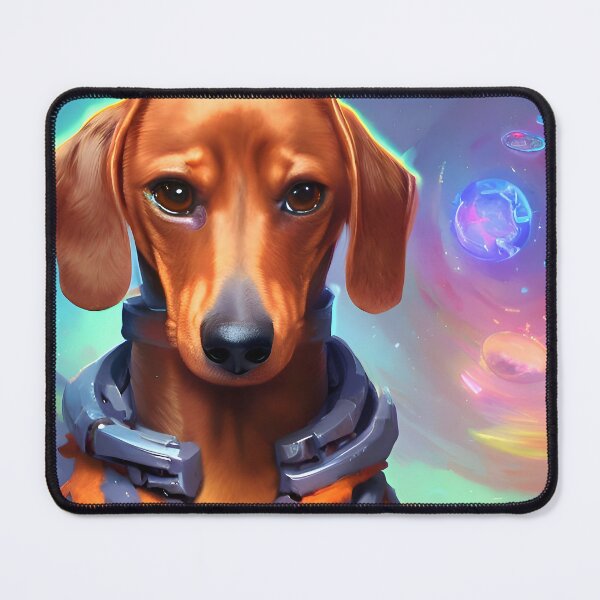 Item preview, Dachshund in Space designed and sold by Aww_To_Z Animals.