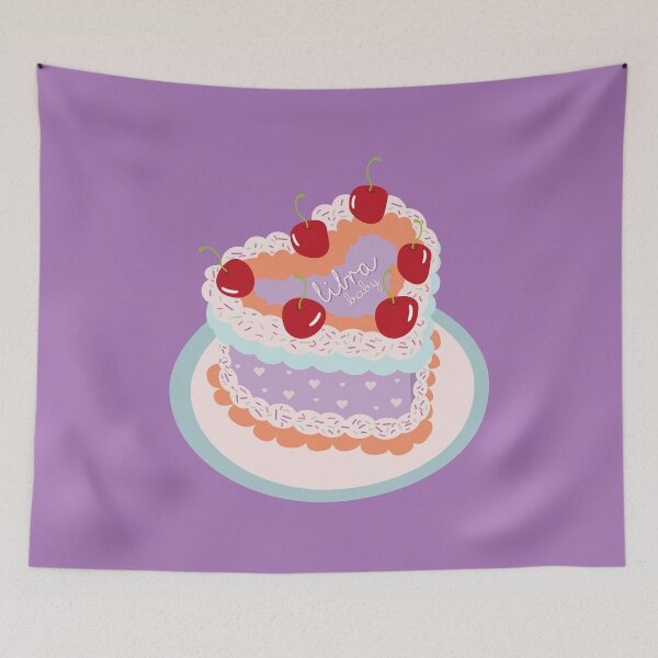 Item preview, Libra Baby Heart Cake Design designed and sold by racharanha.