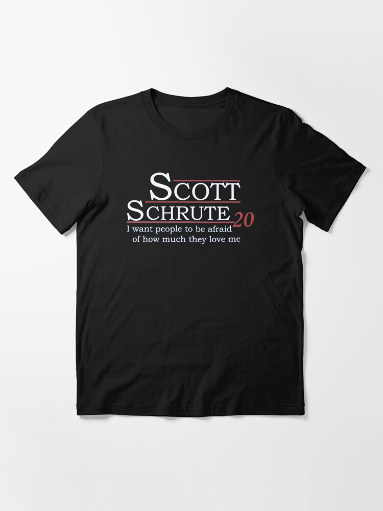 scott schrute 20 shirt