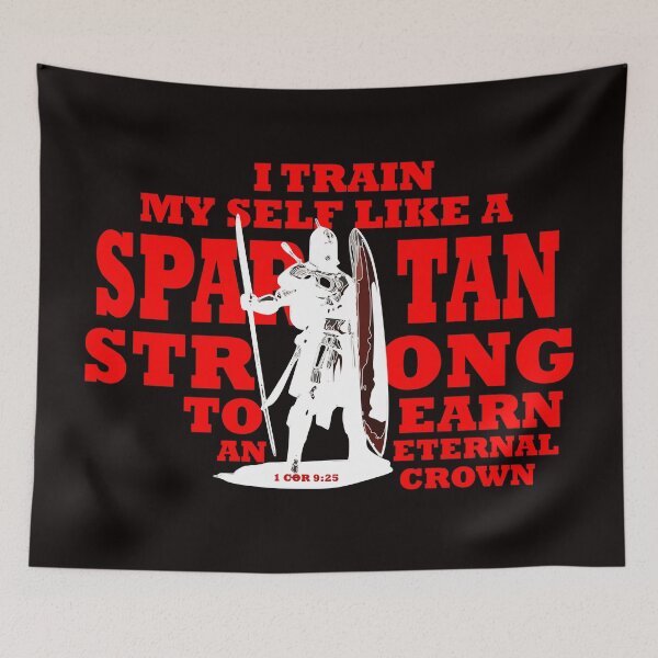 Item preview, i Train Like a Spartan Strongf designed and sold by Warih.