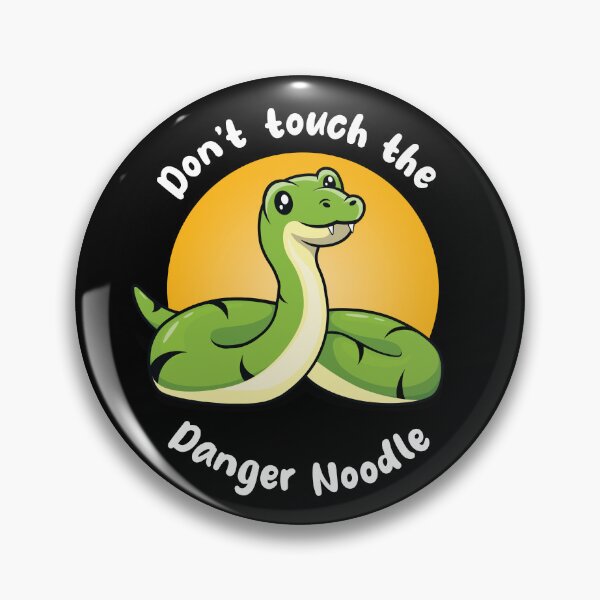 Item preview, Don't touch the danger noodle (on dark colors) designed and sold by messy-nessie.