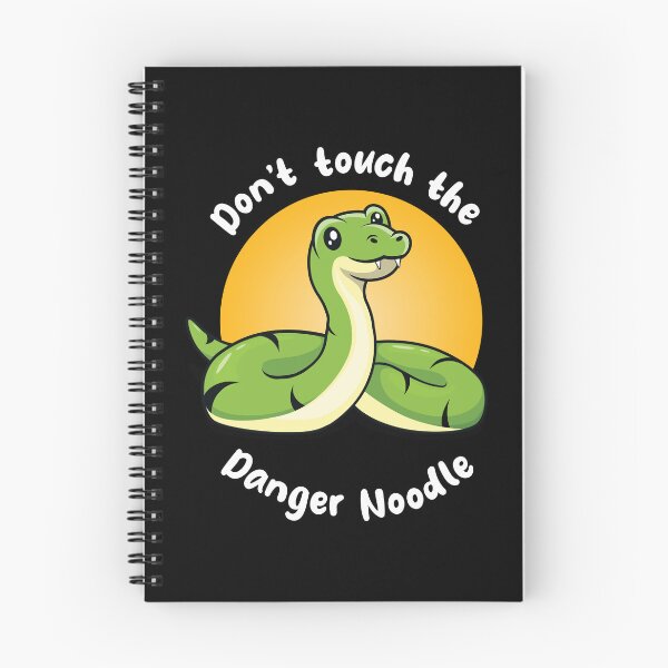 Item preview, Don't touch the danger noodle (on dark colors) designed and sold by messy-nessie.