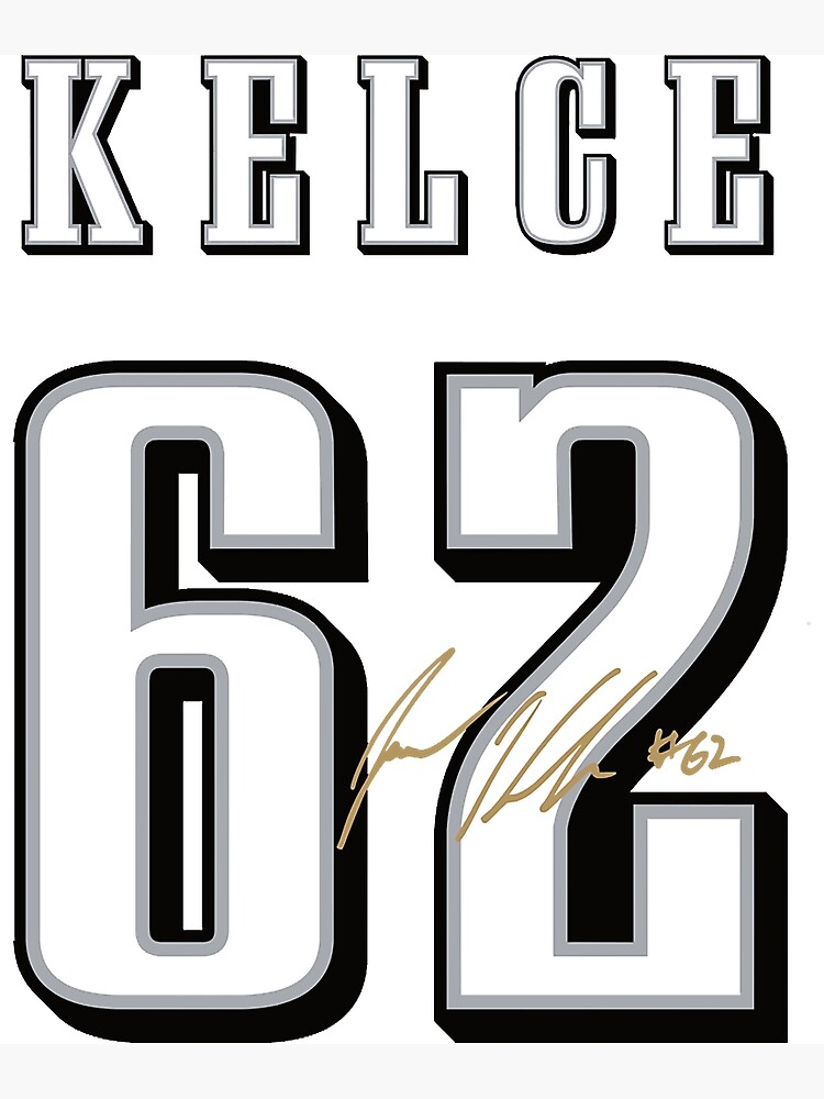 Jason Kelce Jersey Poster for Sale by NewesZone