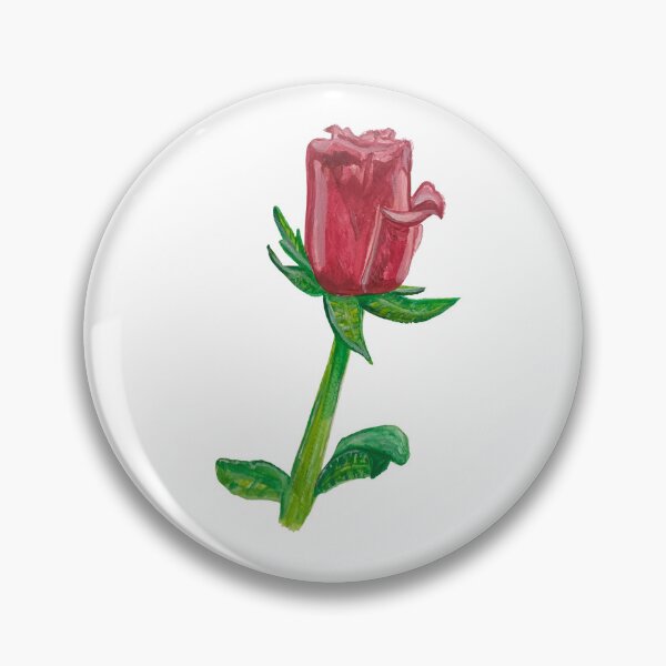 Item preview, Red rose in gouache designed and sold by altairaleon.