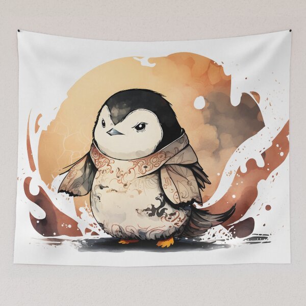 Item preview, Angry Mage Penguin designed and sold by CalyCollab.