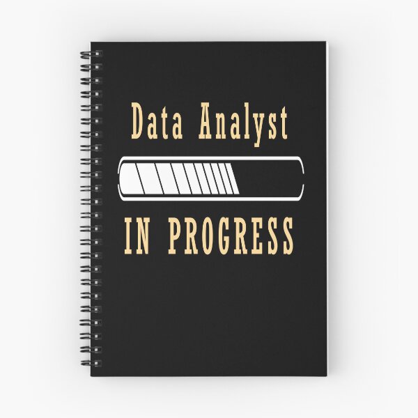 Item preview, Data Analyst IN PROGRESS designed and sold by ZEDSOU ⭐⭐⭐⭐⭐.