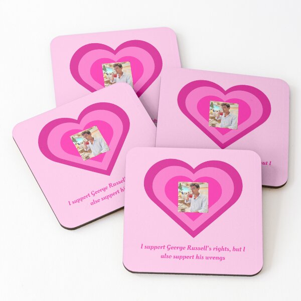 Item preview, I support George Russell’s rights designed and sold by Motorsport stickers.