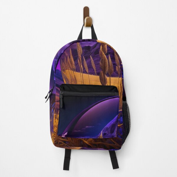 Item preview, Fantasy Landscape Art, Purple Mountains designed and sold by Fantasy Masterpiece.