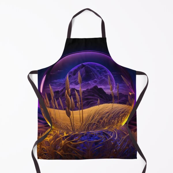 Item preview, Fantasy Landscape Art, Purple Mountains designed and sold by Fantasy Masterpiece.