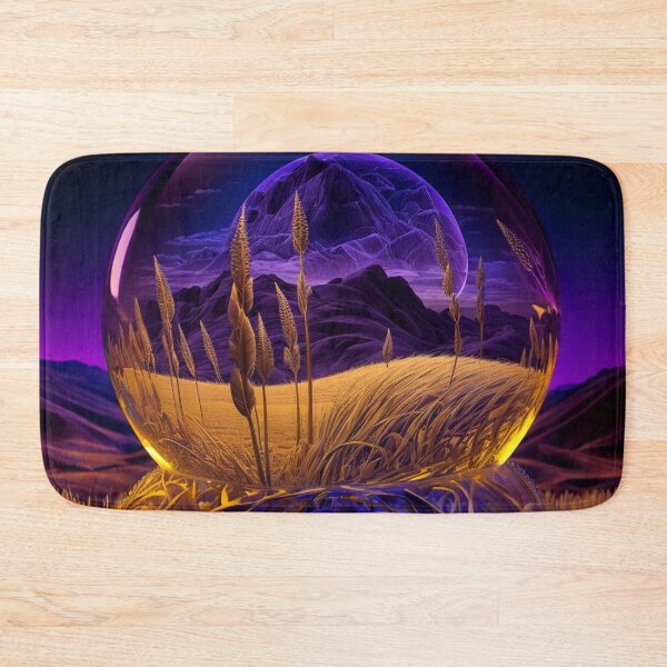 Item preview, Fantasy Landscape Art, Purple Mountains designed and sold by Fantasy Masterpiece.