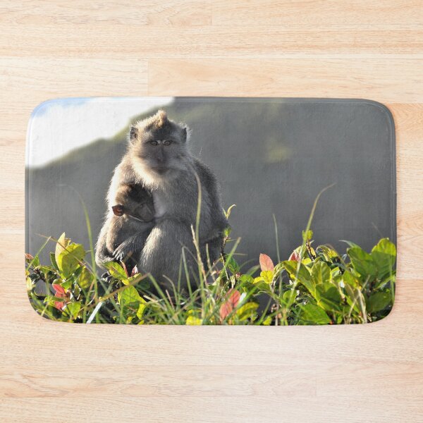 Item preview, The Royal Ascent: A Monkey and Her Baby at the Top of the Balinese Volcano designed and sold by franck380.