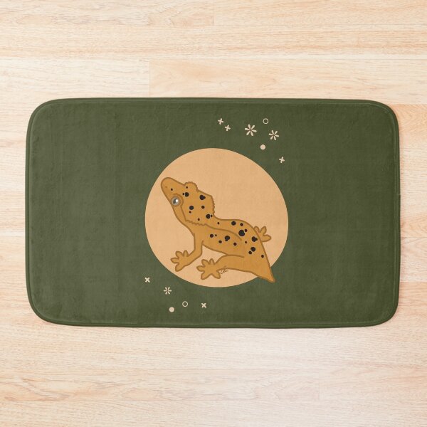 Item preview, Yellow Dalmatian Crested Gecko - Cute Crestie Original Illustration designed and sold by anacecilia.