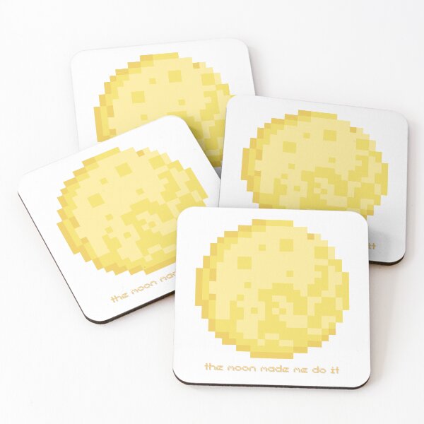 Item preview, The Moon Made Me Do It. Pixel Art designed and sold by Arcane Orchid.