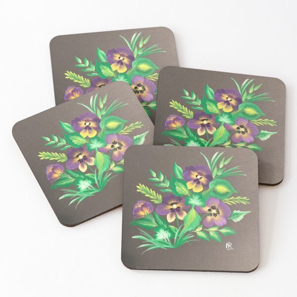 Item preview, Pansies in Spring designed and sold by Flower Art by FR.