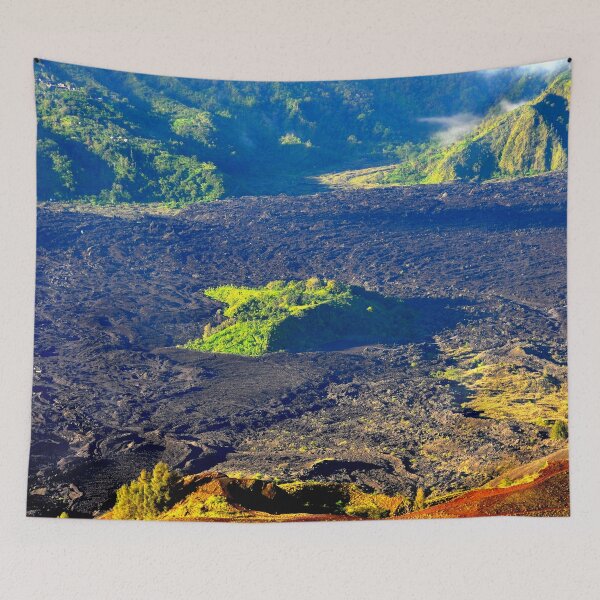 Item preview, Frozen Lava and Green Island at Gunung Batur Volcano, Bali designed and sold by franck380.