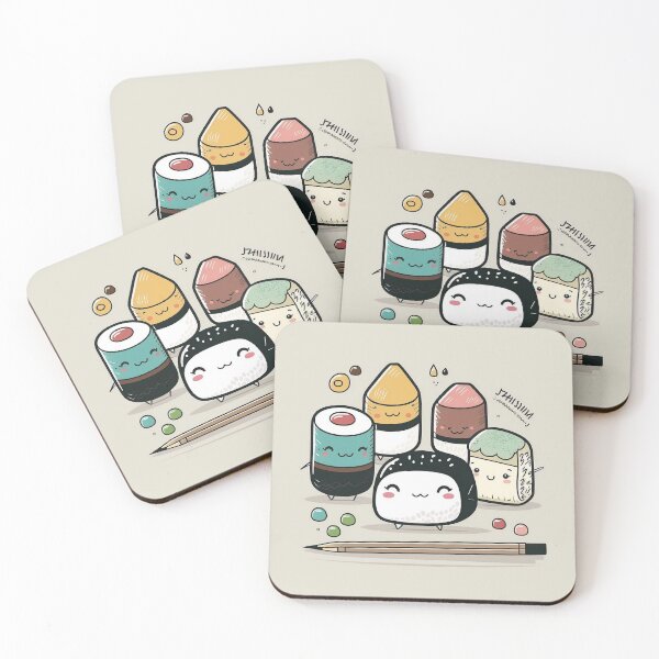 Item preview, Cute Sushi Rolls designed and sold by LinearDimension.