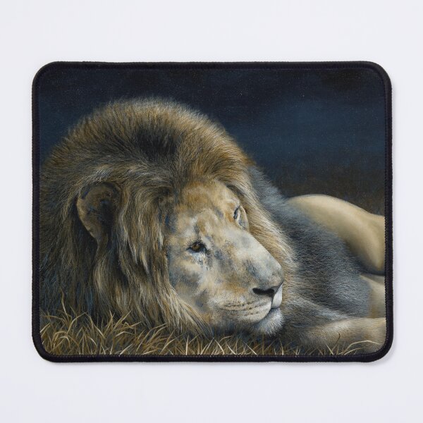 Item preview, ‘Africa Dozing – Lion’ designed and sold by Marie-Claire Colyer.