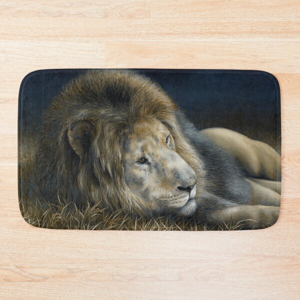 Item preview, ‘Africa Dozing – Lion’ designed and sold by Marie-Claire Colyer.