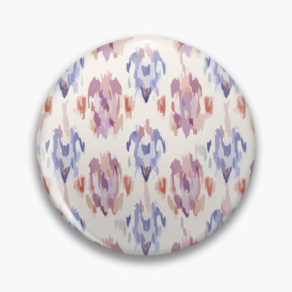 Item preview, Soft pastel Vintage ikat pattern designed and sold by lkanisa.