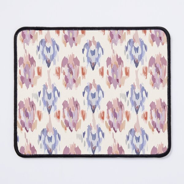 Item preview, Soft pastel Vintage ikat pattern designed and sold by lkanisa.