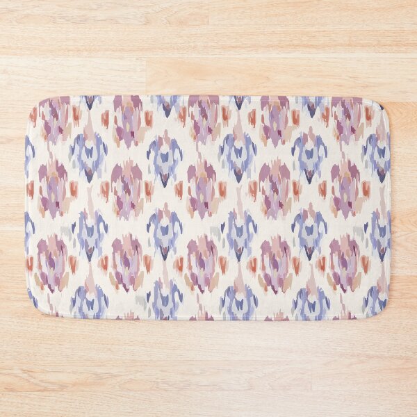 Item preview, Soft pastel Vintage ikat pattern designed and sold by lkanisa.