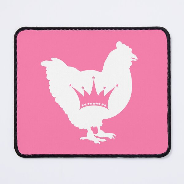 Item preview, Chicken Lover - LGBTQ Drag Pride Flag Heart 02 really pink designed and sold by Puddmuppy.