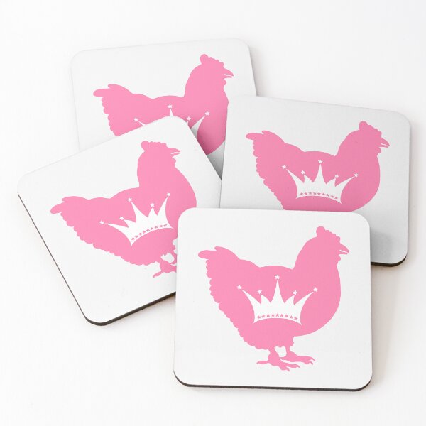 Item preview, Chicken Lover - LGBTQ Drag Pride Flag Heart 02 reverse pink designed and sold by Puddmuppy.