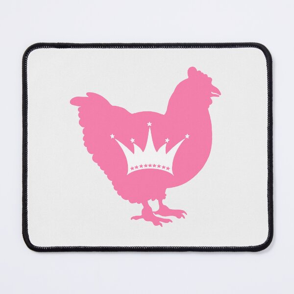 Item preview, Chicken Lover - LGBTQ Drag Pride Flag Heart 02 reverse pink designed and sold by Puddmuppy.