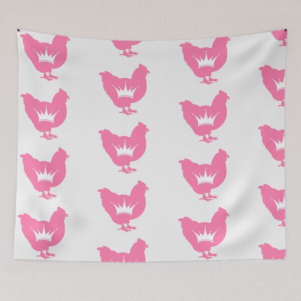 Item preview, Chicken Lover - LGBTQ Drag Pride Flag Heart 02 reverse pink designed and sold by Puddmuppy.