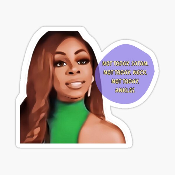 Item preview, Not today, Satan. designed and sold by Spiffle.