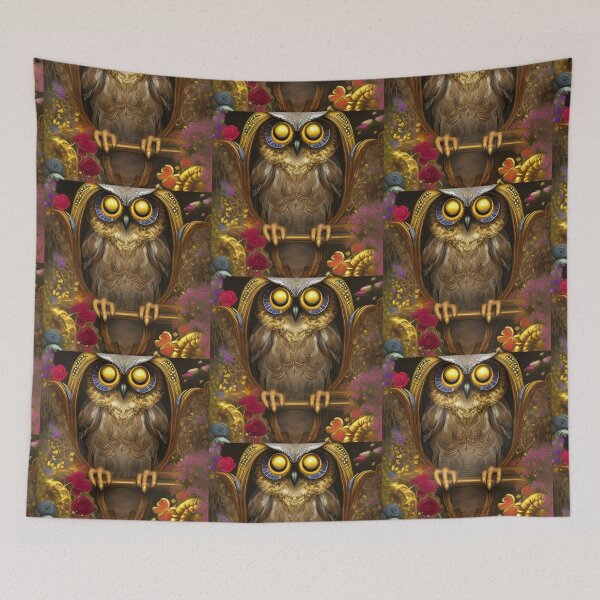 Item preview, All-Seeing Owl designed and sold by blakcirclegirl.