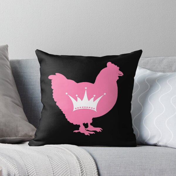 Item preview, Chicken Lover - LGBTQ Drag Pride Flag Heart 02 black and pink designed and sold by Puddmuppy.