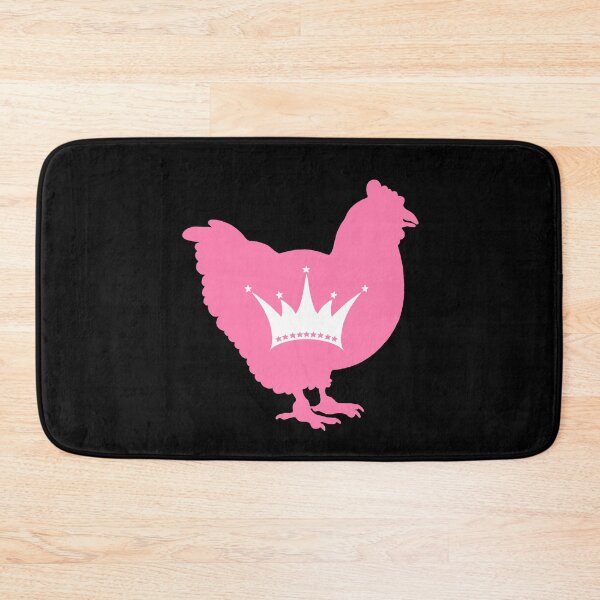 Item preview, Chicken Lover - LGBTQ Drag Pride Flag Heart 02 black and pink designed and sold by Puddmuppy.