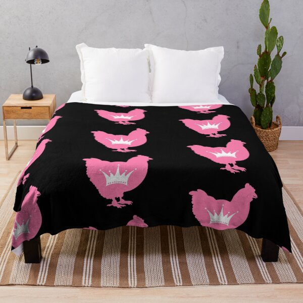 Item preview, Chicken Lover - LGBTQ Drag Pride Flag Heart 02 black and pink designed and sold by Puddmuppy.