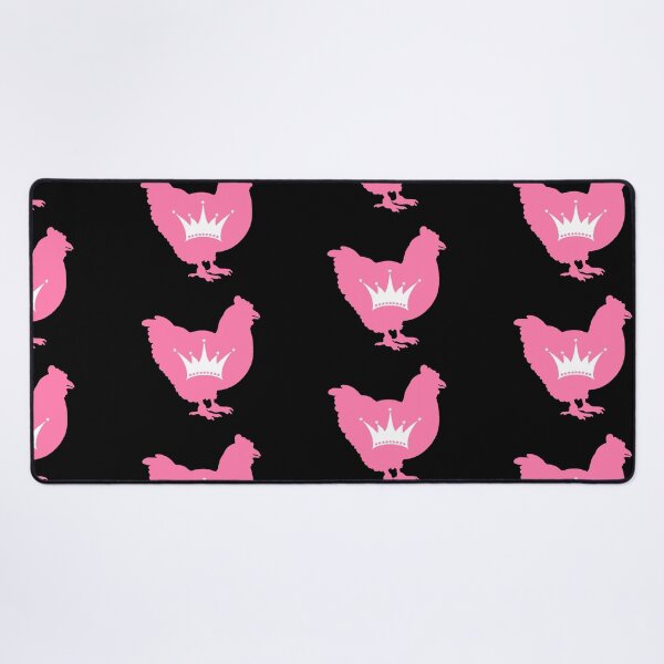 Item preview, Chicken Lover - LGBTQ Drag Pride Flag Heart 02 black and pink designed and sold by Puddmuppy.