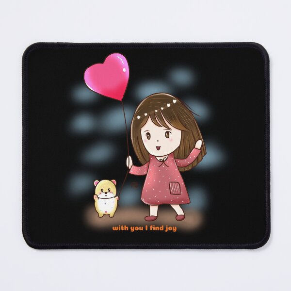 Item preview, Chibi Girl | Hamster Lover - Me and my hamster designed and sold by FennyWijayaMomo.