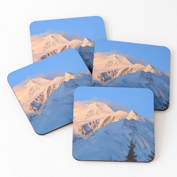 Item preview, Red peaks of Girdwood designed and sold by zumi.