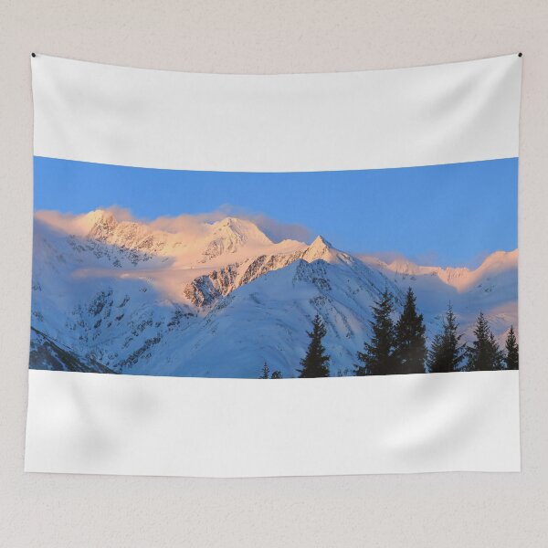 Item preview, Red peaks of Girdwood designed and sold by zumi.