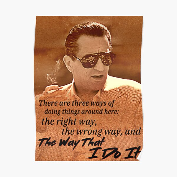 Robert De Niro - Casino Poster