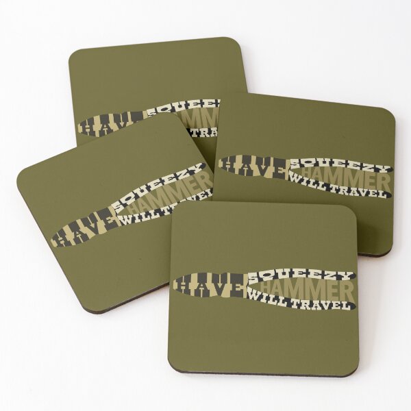 Item preview, Have Squeezy Hammer Will Travel, Electrician Humor designed and sold by TheTradesStore.