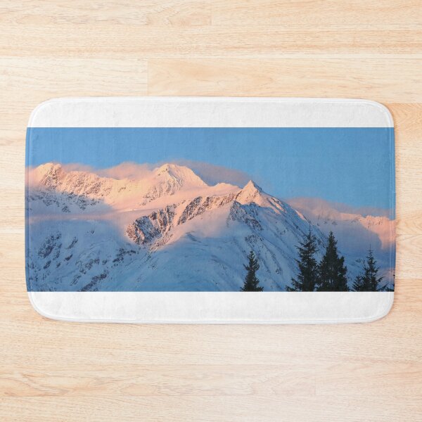 Item preview, Red peaks of Girdwood II designed and sold by zumi.
