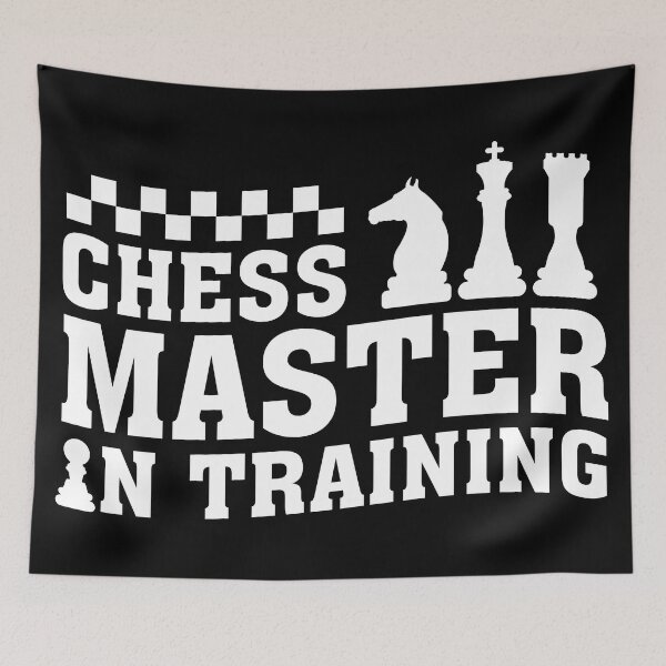 Item preview, Chess Master In Training designed and sold by Socmedtech.