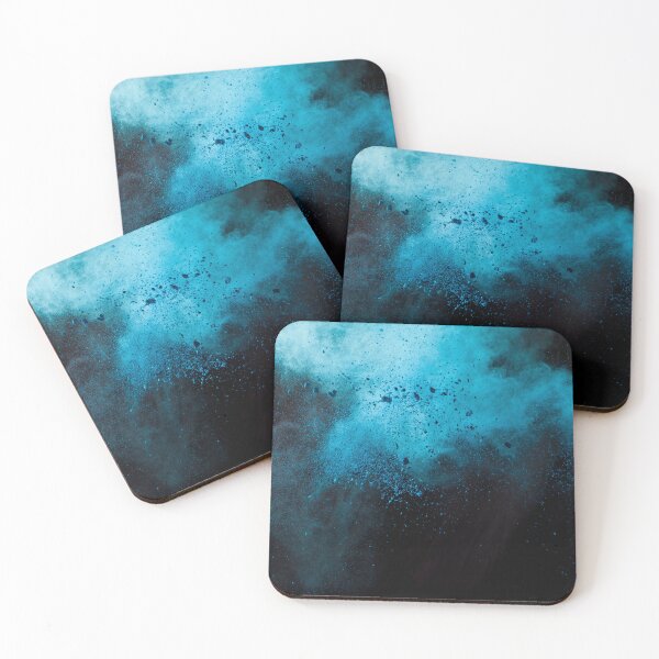 Item preview, Blue powder aesthetic print designed and sold by Kashear.